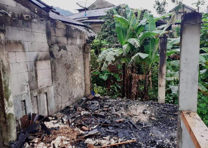  Tidur Lelap, Dapur Rumah Warga di Banjarnegara  Terbakar 
