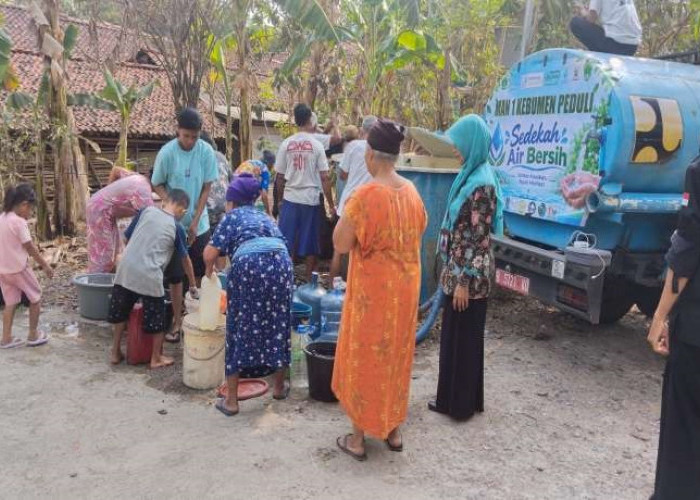 Warga di Tiga Desa di Kebumen Terima Bantuan Air Bersih