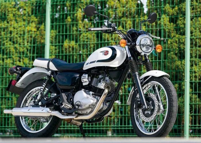 Kawasaki W230 Resmi Hadir di Indonesia, Skutik Retro Cuma Rp72,6 Juta