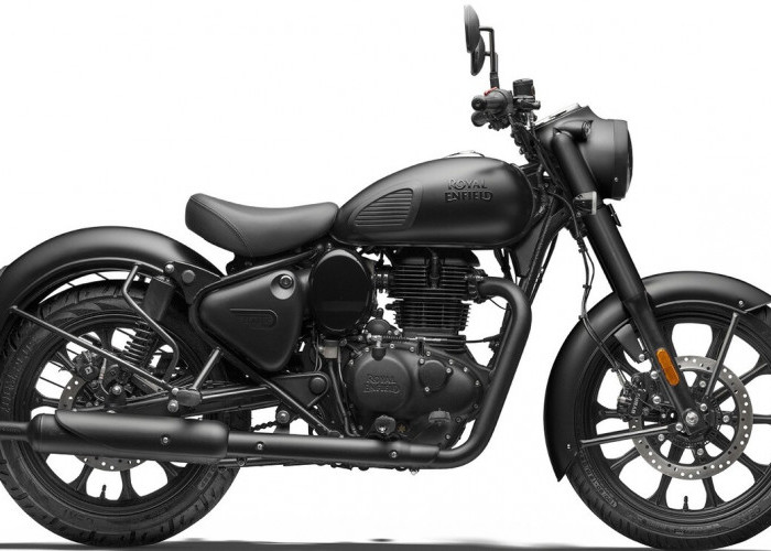 Royal Enfield Classic 350 Stealth Black, Motor Retro Rp120 Jutaan yang Maskulin Abis!