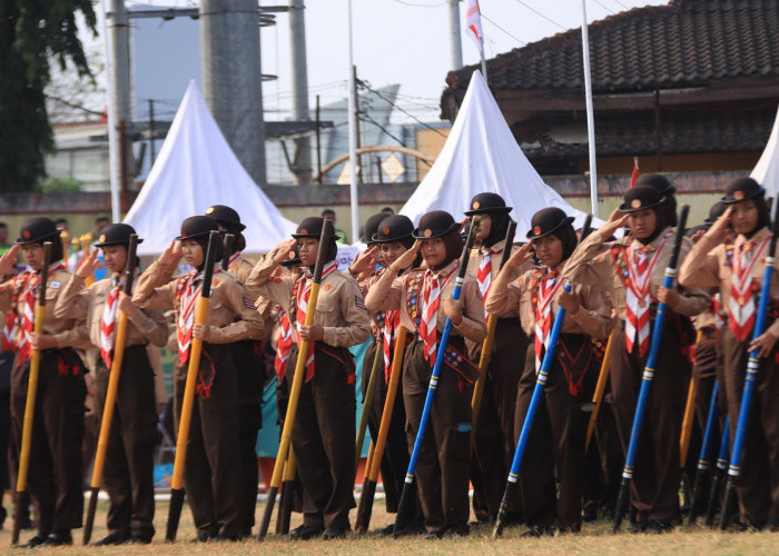 Semangat Praja Muda Karana Menggema di Bumi Satria, Banyumas Sukses Gelar Puncak Hari Pramuka ke-65 Jateng