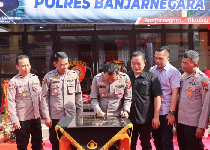 Polres Banjarnegara Resmikan Gedung Baru Pelayanan SKCK dan Perizinan, Masyarakat Kini Dilayani Lebih Nyaman