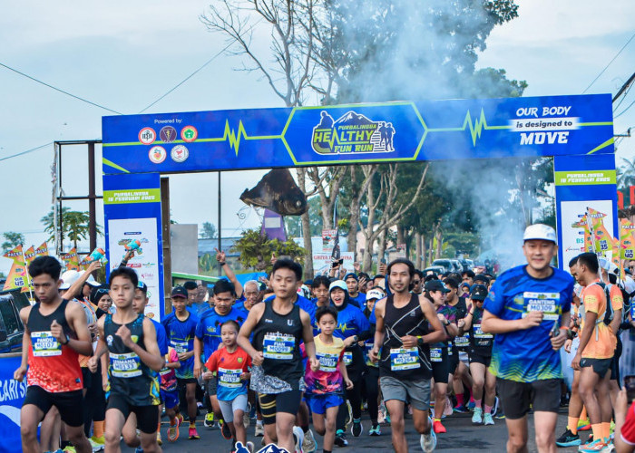 Pecah! 1.240 Pelari Ikuti Purbalingga Healthy Fun Run