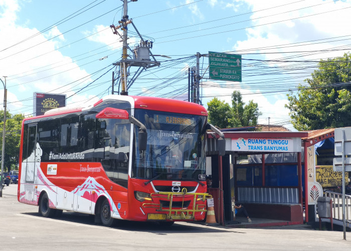 Tiga Koridor Trans Banyumas Layani Drop Off di Stasiun Purwokerto, Pintu Barat Disiapkan Jelang Lebaran