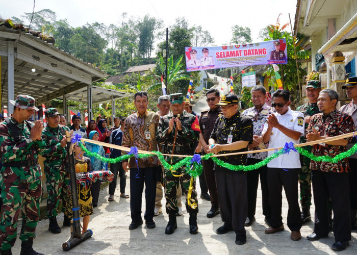 Warga Lawen Rasakan Manfaat Jalan Baru Hasil TMMD, Jalan Penghubung ke Sirongge Lebih Mulus