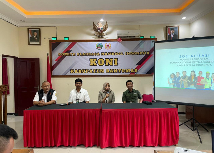 BPJS Ketenagakerjaaan Dorong Seluruh Atlet Banyumas Terlindungi Jamsostek 