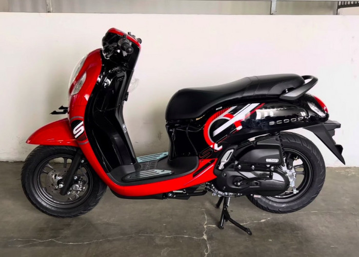 Makin Murah! Beli Motor Bekas Scoopy Sporty Bisa Kredit, Segini Cicilannya