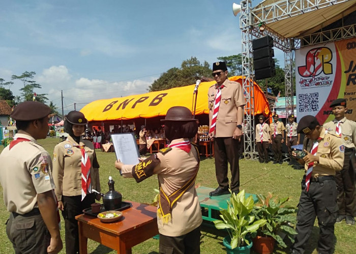 Jambore dan Raimuna Pramuka Purwareja Klampok Dibuka, 53 Gugus Depan Ikut Ambil Bagian