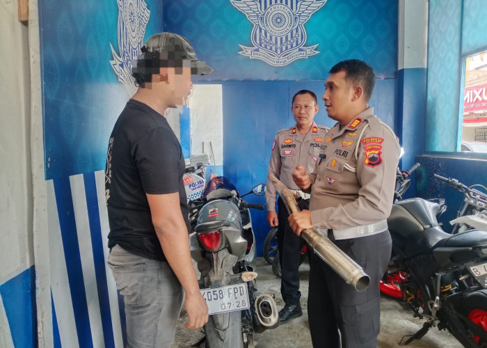 Pengguna Knalpot Brong di Cilacap Siap-Siap Ditindak 