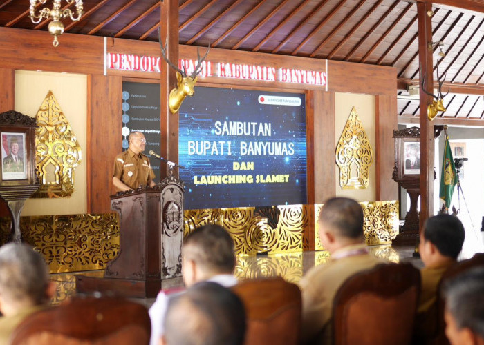 Aplikasi SLAMET Diluncurkan, Kelola ASN di Banyumas Lebih Modern