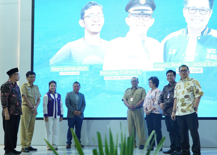 Siswa Sadar Sampah Banyumas di Launching Wakil Mentri LHK di UMP