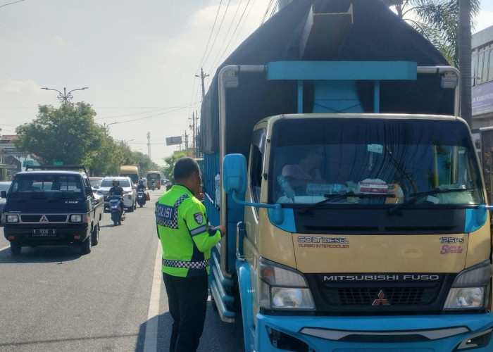 Truk ODOL di Cilacap Kembali Ditertibkan, Pelanggar Siap-Siap Ditilang