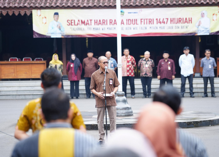 Apel Perdana Bupati Banyumas Tekankan Kinerja ASN, Usai Lebaran Pelayanan Publik Harus Maksimal