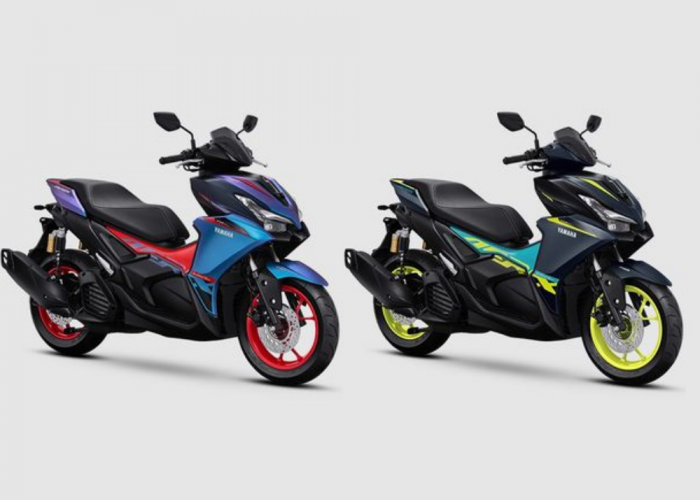 Gokil! Motor Matic Yamaha Aerox Alpha Punya 8 Varian Warna yang Memikat