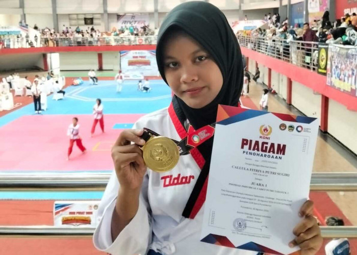 Siswi SMPN 2 Cilacap Raih Juara 1 Poomsae Piala KONI Pusat 2026