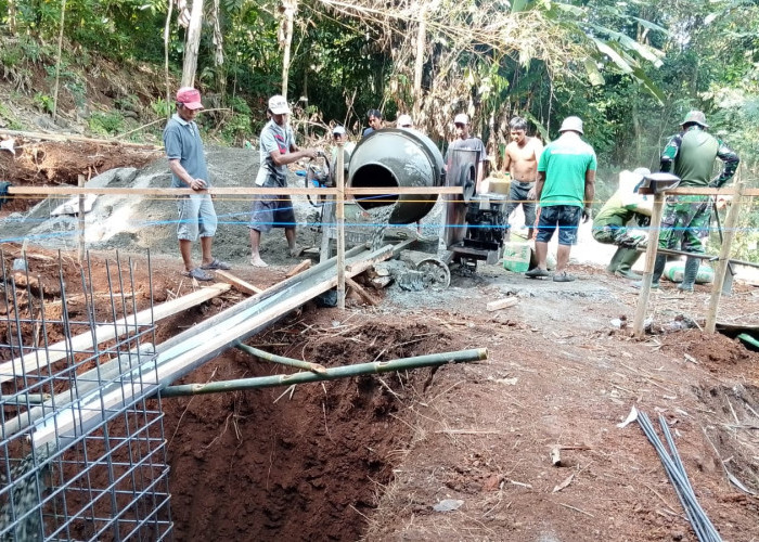 Jembatan Garuda Banyumas Dikebut 45 Hari, Lembur Tukang dan Gotong Royong Jadi Kunci