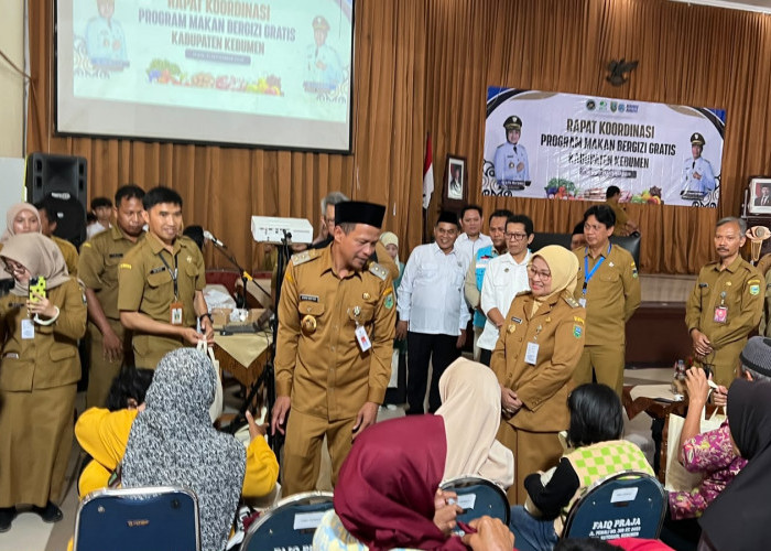 Wabup Kebumen Soroti Kendaraan Operasional SPPG, Dorong Kendaraan SPPG Gunakan Pelat Lokal
