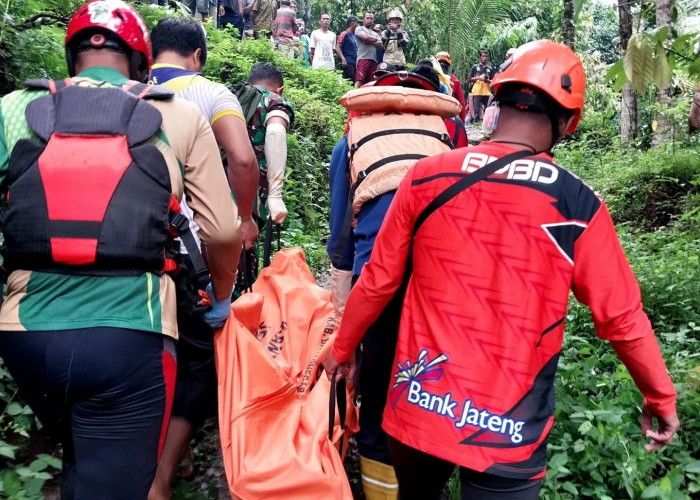 Warga Desa Gumiwang Ditemukan Meninggal di Saluran Irigasi