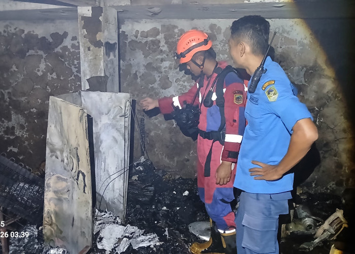 Kantin SMK Muhammadiyah 1 Purwokerto Terbakar, Api Diduga Berasal dari Korsleting Listrik