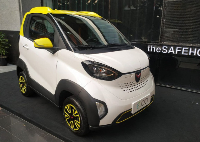 Lucu Tapi Canggih! Wuling E100, Mobil Listrik Kecil Seharga Rp346 Juta
