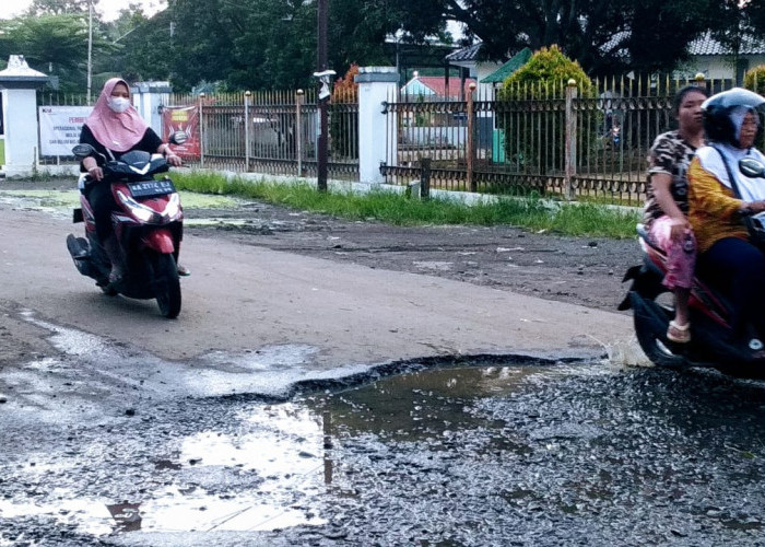 Perbedaan Ketinggian Bahayakan Pengguna Jalan