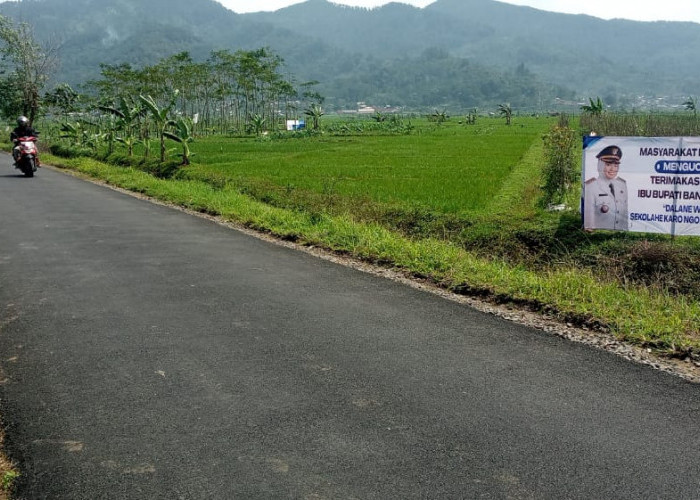 Jalan Rusak Bertahun-Tahun di Kalibening Akhirnya Diperbaiki, Warga Bedana hingga Gununglangit Rasakan Dampakn