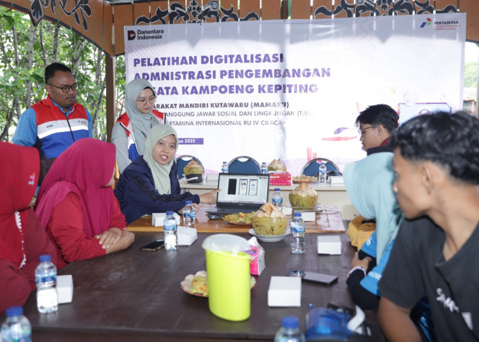 Kilang Cilacap Berikan Pelatihan Digitalisasi Bagi Pengelola Wisata MAMAKU