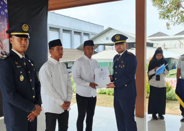 416 Napi Lapas Purwokerto Terima Remisi, Dua Warga Kebumen Langsung Bebas