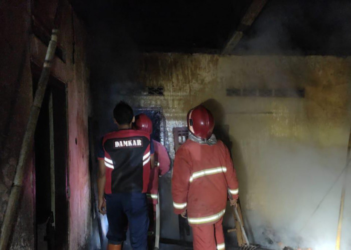 Lupa Matikan Tungku, Rumah Warga Majatengah Ludes Terbakar