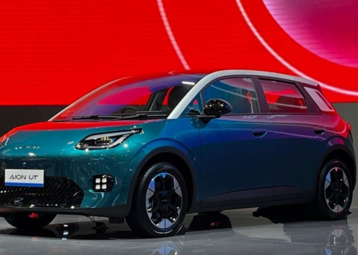 Aion UT Resmi Meluncur di GIIAS Surabaya 2025, Mobil Listrik Futuristik dengan Baterai 500 Km