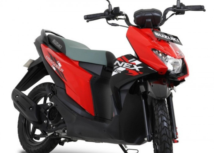 Ini Suzuki Nex Crossover, Skutik Bergaya Petualang yang Siap Diajak Kerja Keras Buat Harian