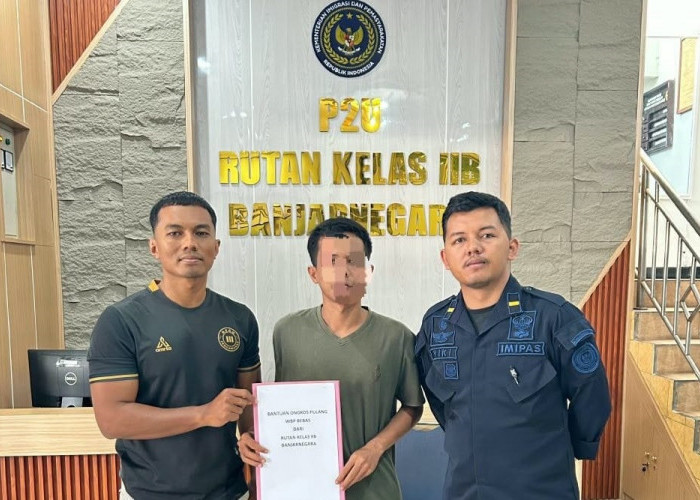 Bebas Murni dari Rutan Banjarnegara, Warga Binaan Dapat Bantuan Ongkos Pulang