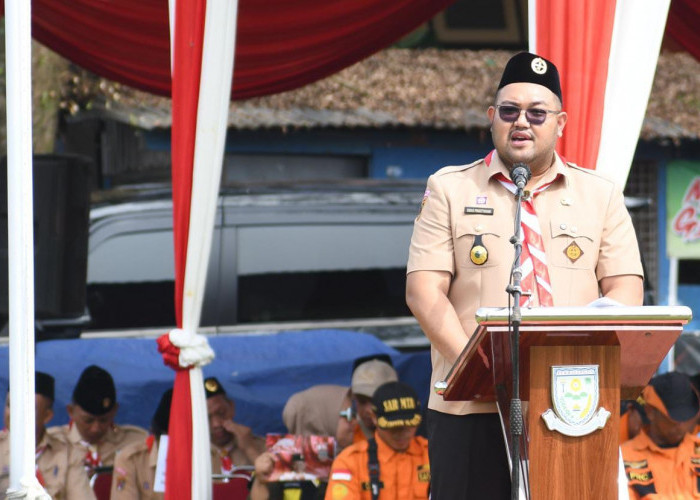 Mas Wabup Minta Pramuka Hadir dalam Setiap Penanganan Bencana Alam