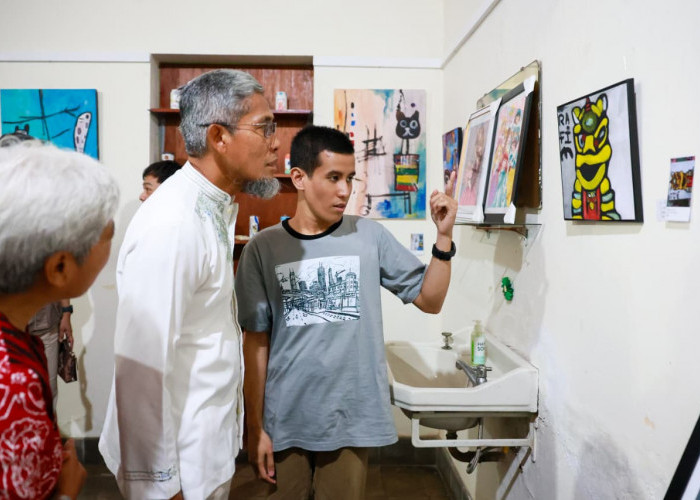 Hadiri Pameran Lukisan Difabel, Sekda Jateng: Difabel Bukan untuk Dikasihani, Tetapi Difasilitasi