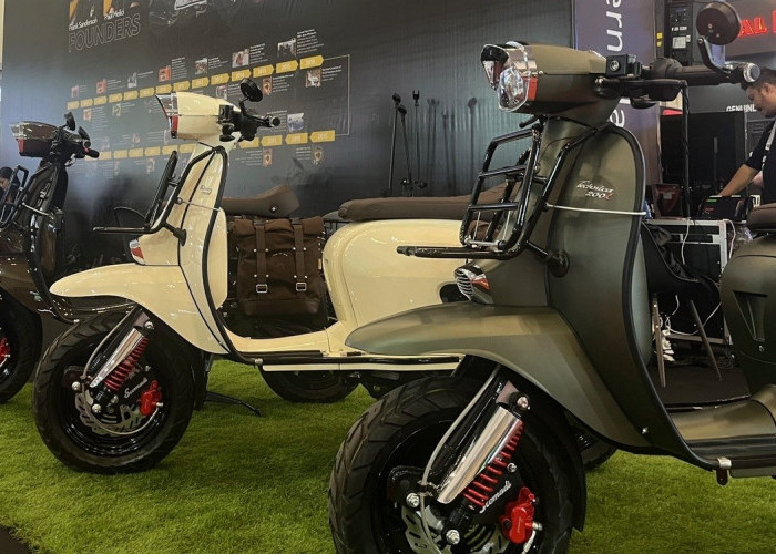 Lawan Vespa? Scomadi Muncul di GIIAS 2025 dengan Kejutan Gaya Inggris