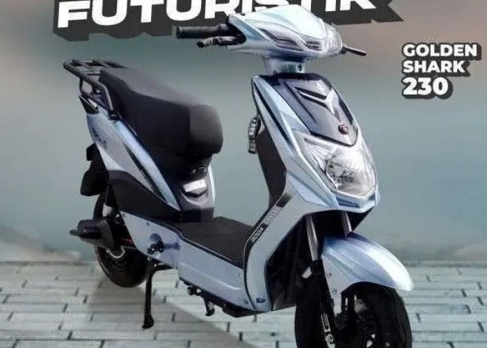 Motor Listrik Goda Golden Shark Desain Super Ramping dengan Harga 8 Jutaan