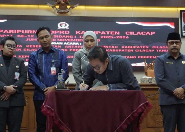 Pemerintah dan DPRD Cilacap Tetapkan 13 Raperda Prioritas dalam Propemperda 2026