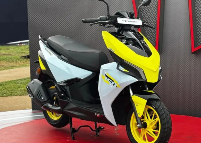 TVS Ntorq 150, Motor Listrik Sporty dengan Performa Lebih Bertenaga 