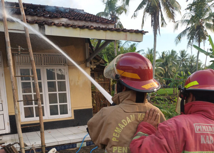 Rumah Warga di Sidareja Cilacap Terbakar, Kerugian Ditaksir Rp 100 Juta