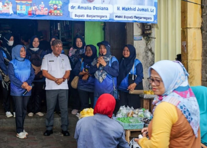 Sosialisasi di Lima Pasar Tradisional Banjarnegara, 384 Akseptor KB Terlayani