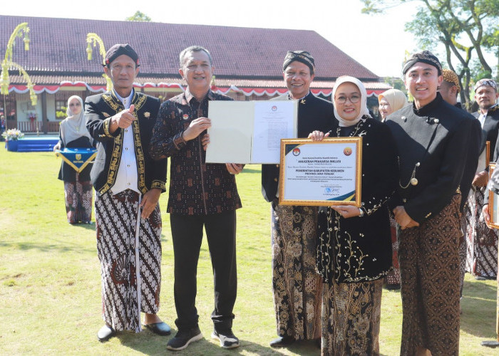 Pemkab Kebumen Raih Anugerah Prakarsa Inklusi dari KND RI,  Terapkan Kesetaraan Bagi Kaum Disabilitas