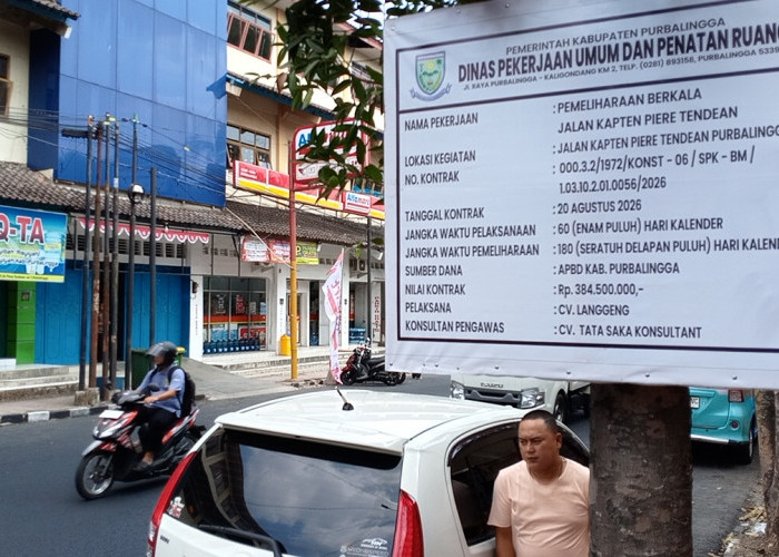 Empat Proyek Jalan Purbalingga Belum Rampung, Progres Rajawana-Panusupan Baru 31,793 Persen
