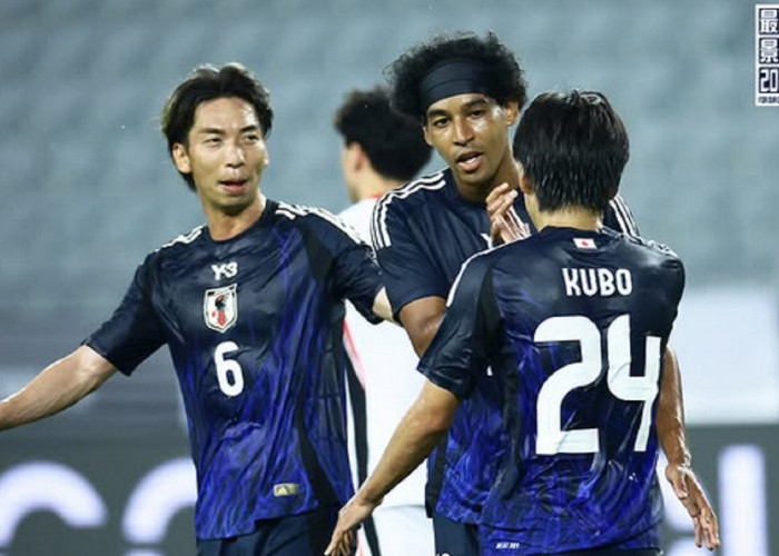 Jepang Menang Besar atas Hong Kong, Ryo Germain Cetak 4 Gol