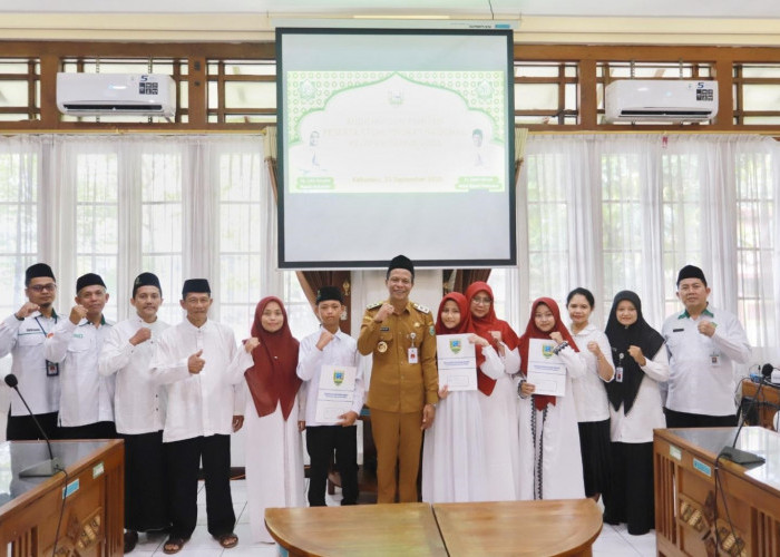 Dua Siswa MTsN Kebumen Terpilih STQH Tingkat Nasional