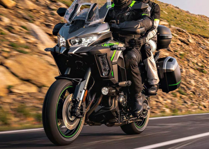 Motor Touring Premium 1000cc, Kawasaki Versys 1100 Tawarkan Kenyamanan Maksimal