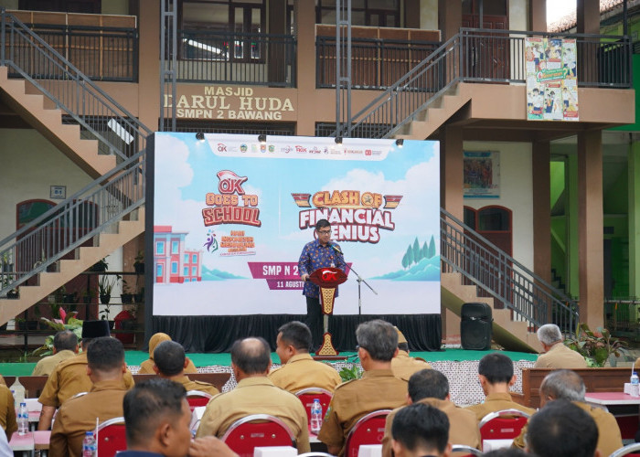Sambut Hari Indonesia Menabung, OJK Purwokerto Goes To School Banjarnegara
