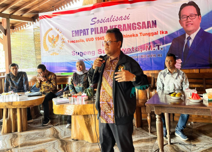 Sugeng Suparwoto, Sadarkan Kembali Urgensi Empat Pilar Kebangsaan Lewat Sosialisasi 