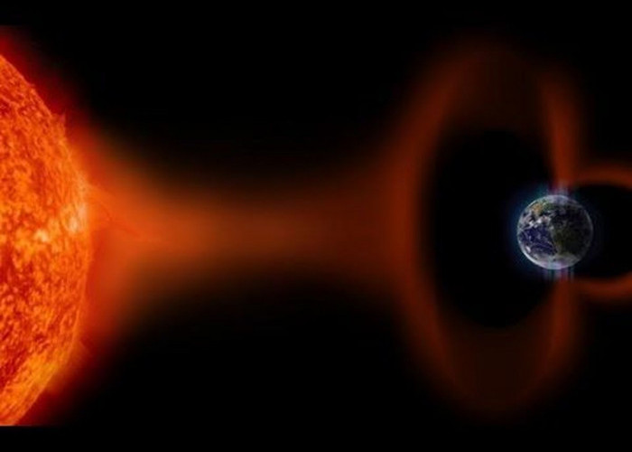 Badai Matahari Sebabkan Gangguan di Magnetosfer Bumi