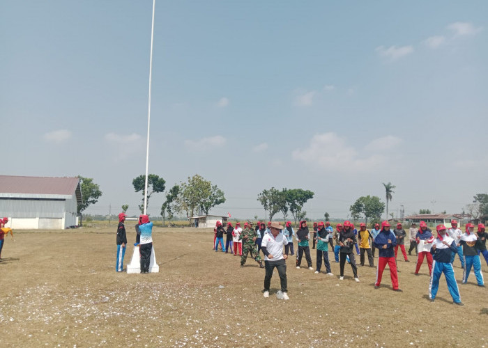 Paskibraka Kecamatan Maos Siapkan Tarian Poco-Poco Kolosal untuk HUT Kemerdekaan