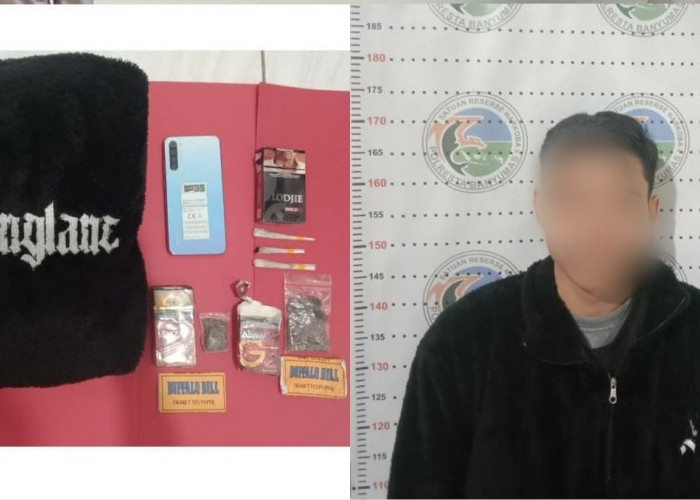 Begini Kronologi Penangkapan Pemuda Bawa Ganja di Sokaraja
